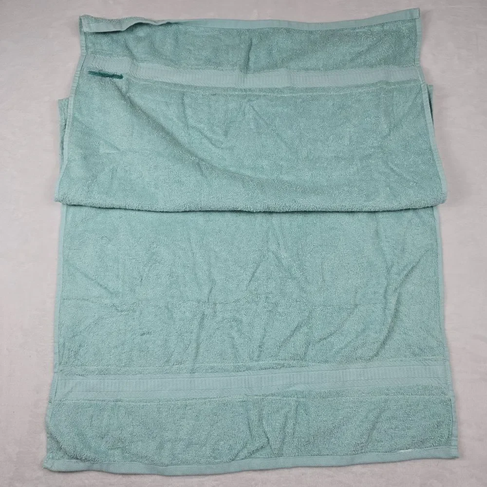 Vintage NFL Miami‎ Dolphins Cotton Bath Towel 25x50 Inches Teal Logo